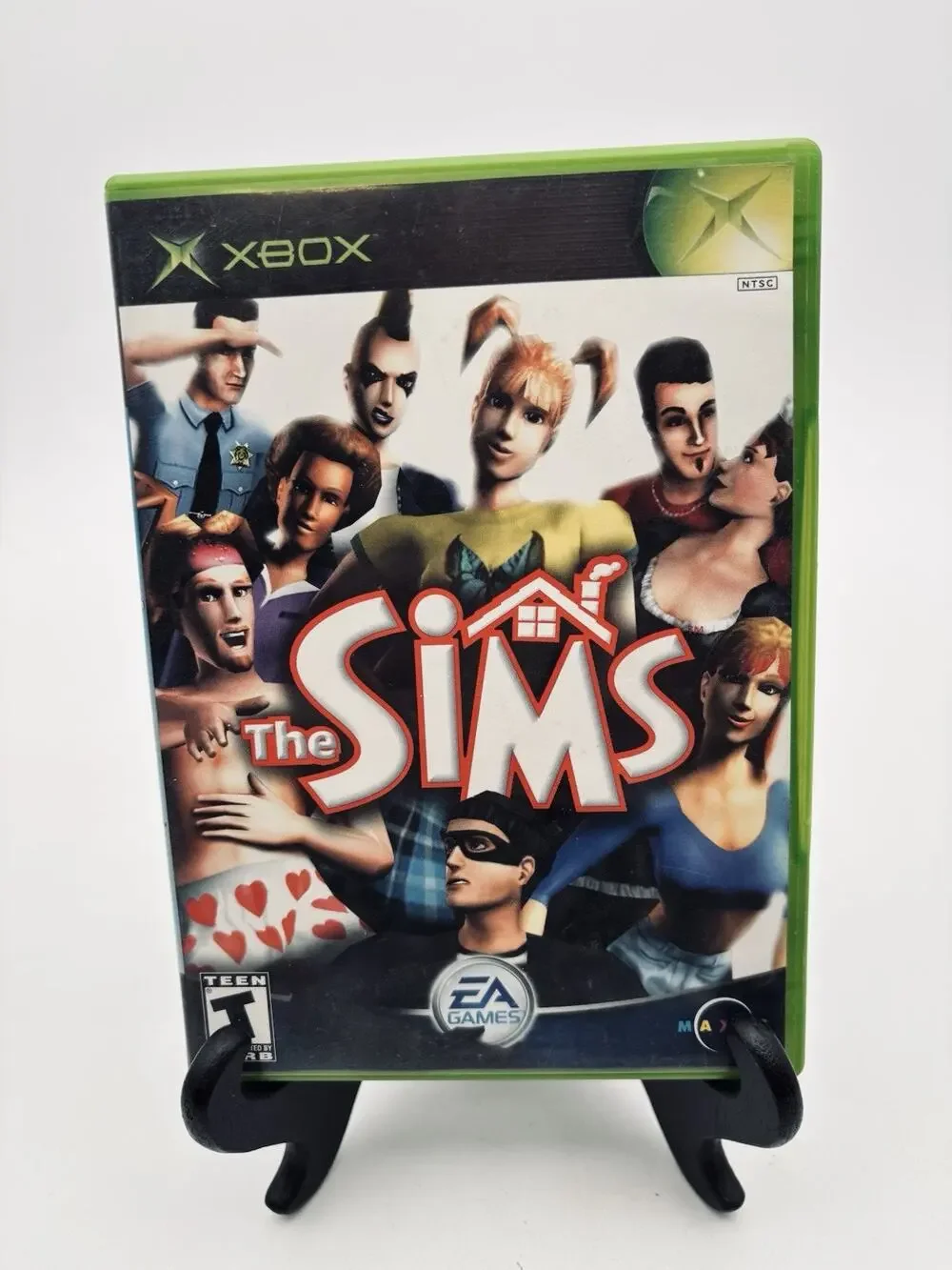 Sims (The Sims) - Microsoft Xbox CIB Tested Works Complete VG Condition